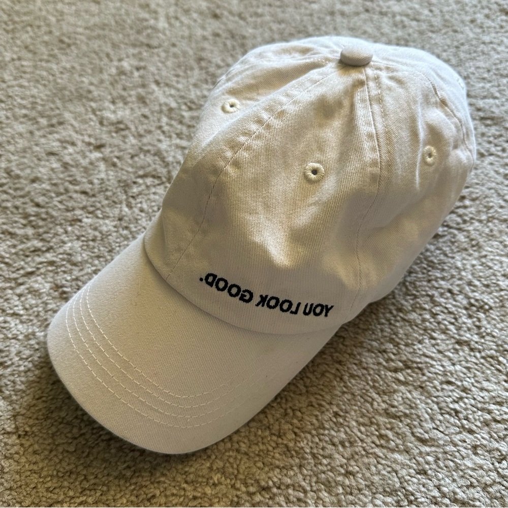 Glossier You Look Good Cap baseball hat